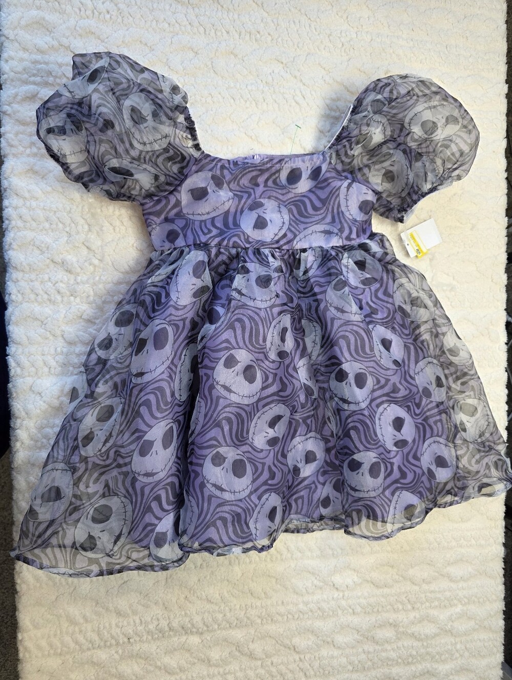 NWT Disney Nightmare Before Christmas Jack Dress Girls 6/7